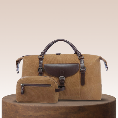 Leo | Chic Leather Travel Collection | Duffel Bag