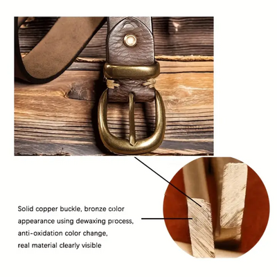 Hudson | Frontier Brass Belt