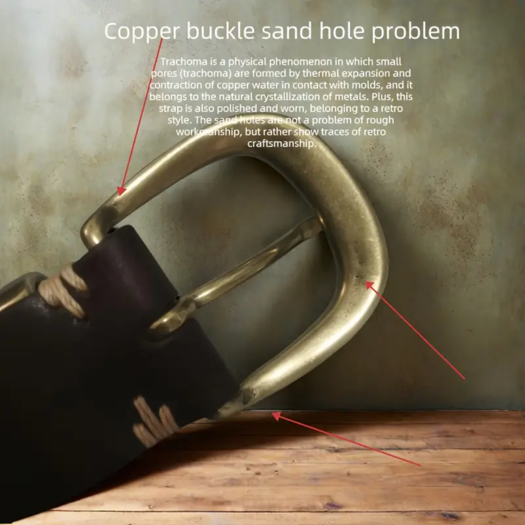 Hudson | Heritage Brass Buckle Belt