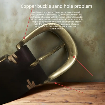 Hudson | Heritage Brass Buckle Belt