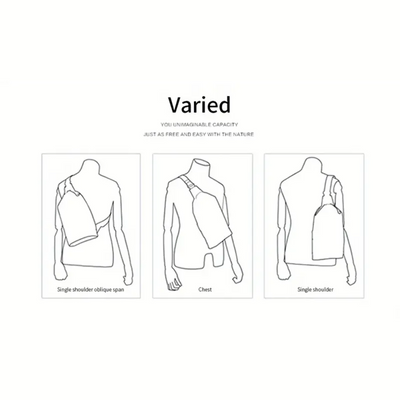 Callum | Men's Leather Crossbody Chest Bag