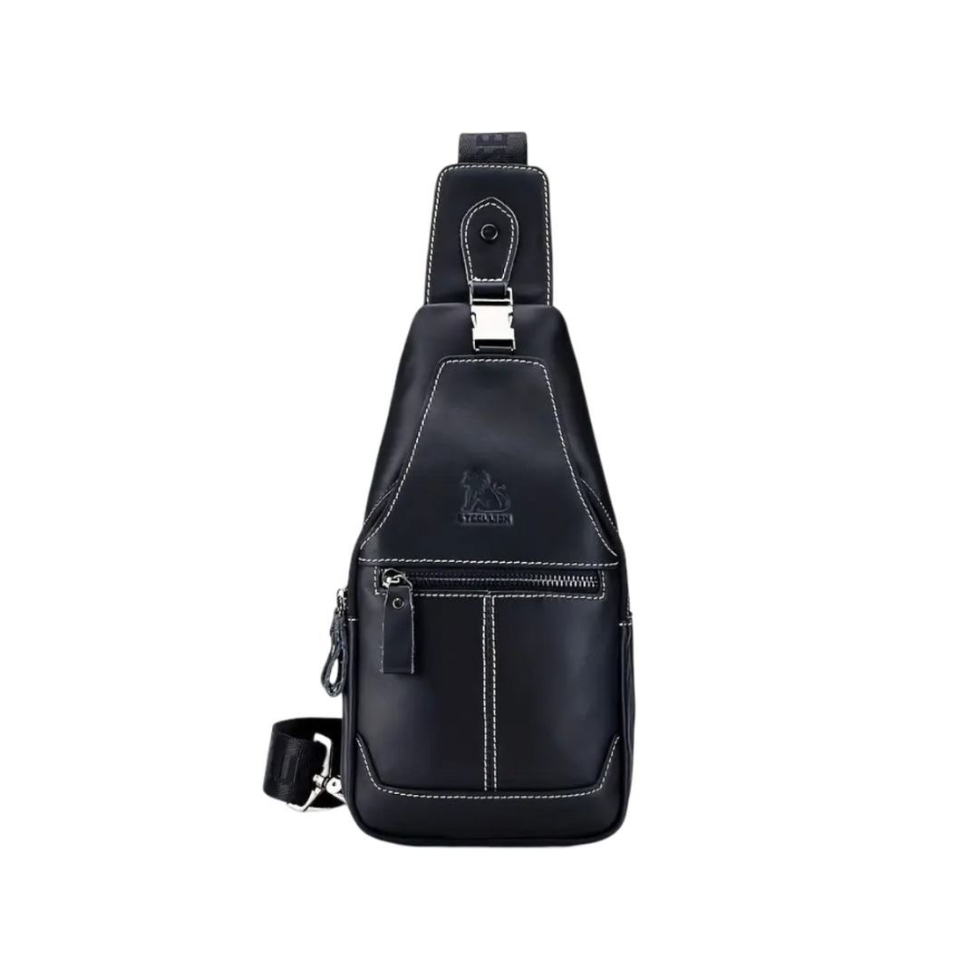Callum | Men's Leather Crossbody Chest Bag