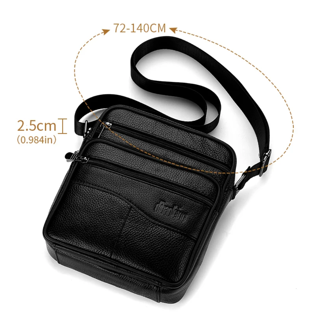 Arlo | Men's Leather Multi-Functional Shoulder Bag