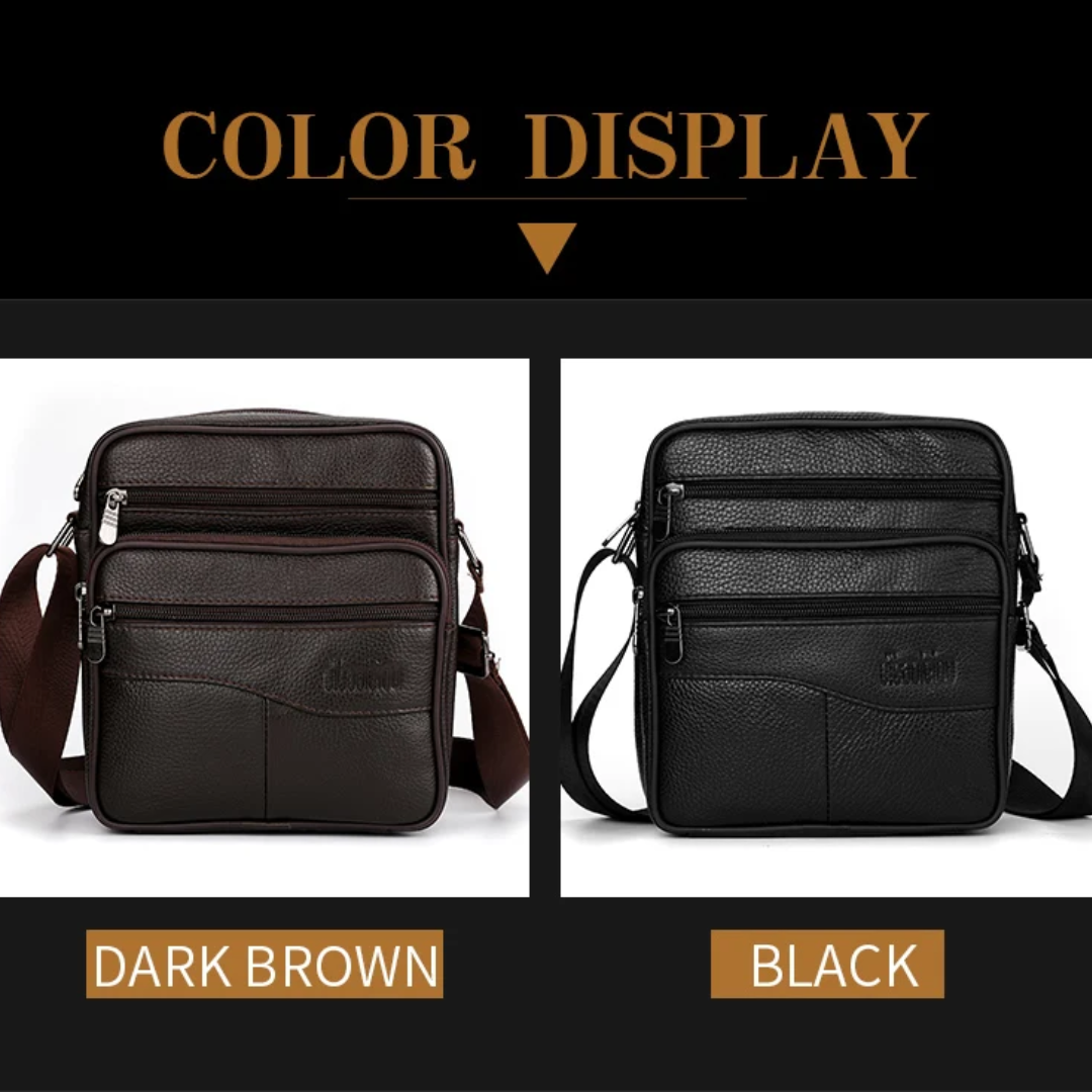 Arlo | Men's Leather Multi-Functional Shoulder Bag