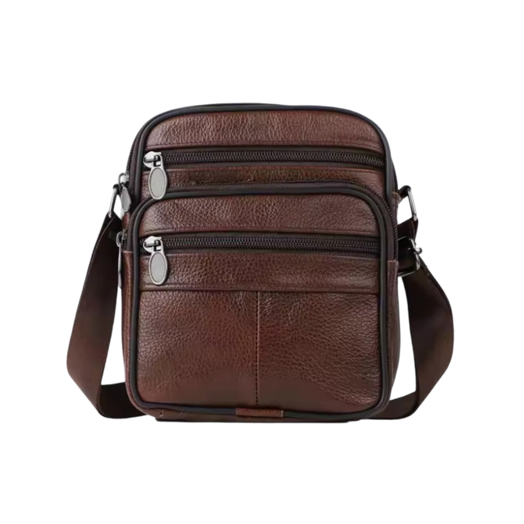 Griffin | Men's Leather Crossbody Business Bag