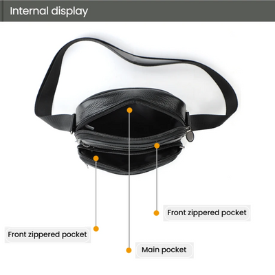 Griffin | Men's Leather Crossbody Business Bag