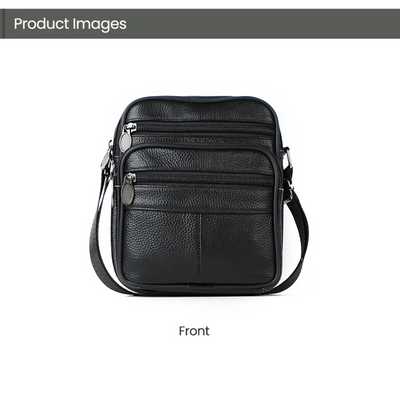 Griffin | Men's Leather Crossbody Business Bag