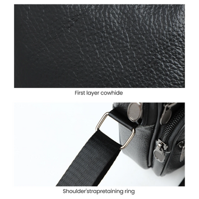 Griffin | Men's Leather Crossbody Business Bag