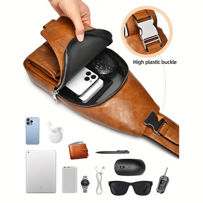 Silas | Classic Men's Crossbody Bag