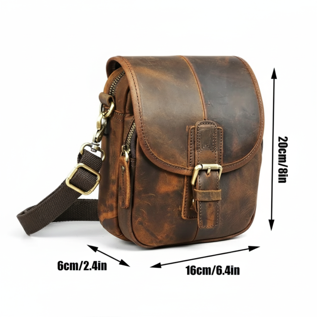 Damon | Authentic Leather Men's Shoulder Bag