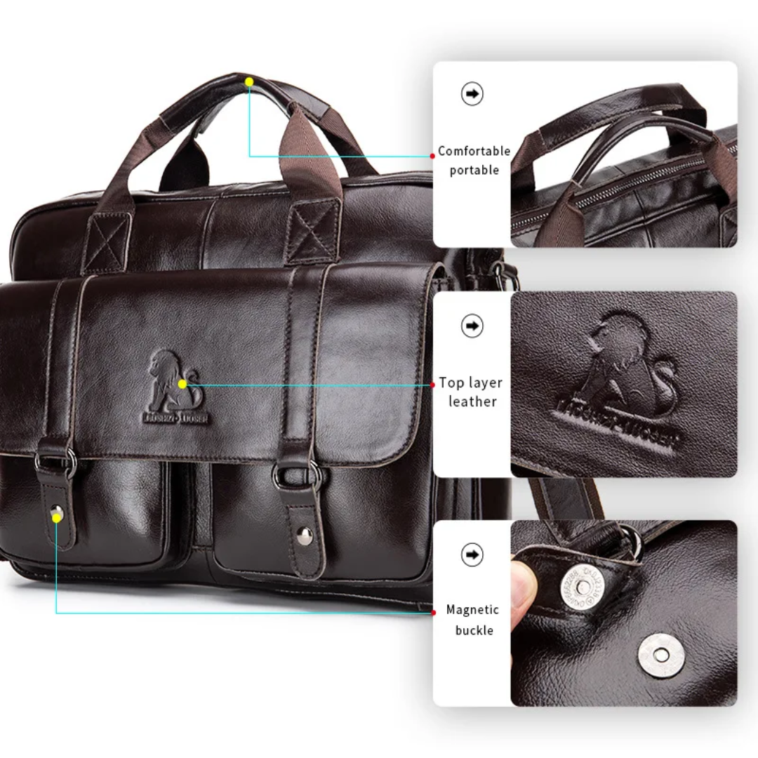 Hudson | Handcrafted Heritage Briefcase