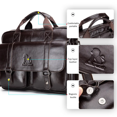 Hudson | Handcrafted Heritage Briefcase