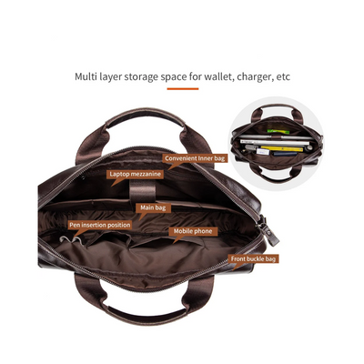 Hudson | Handcrafted Heritage Briefcase