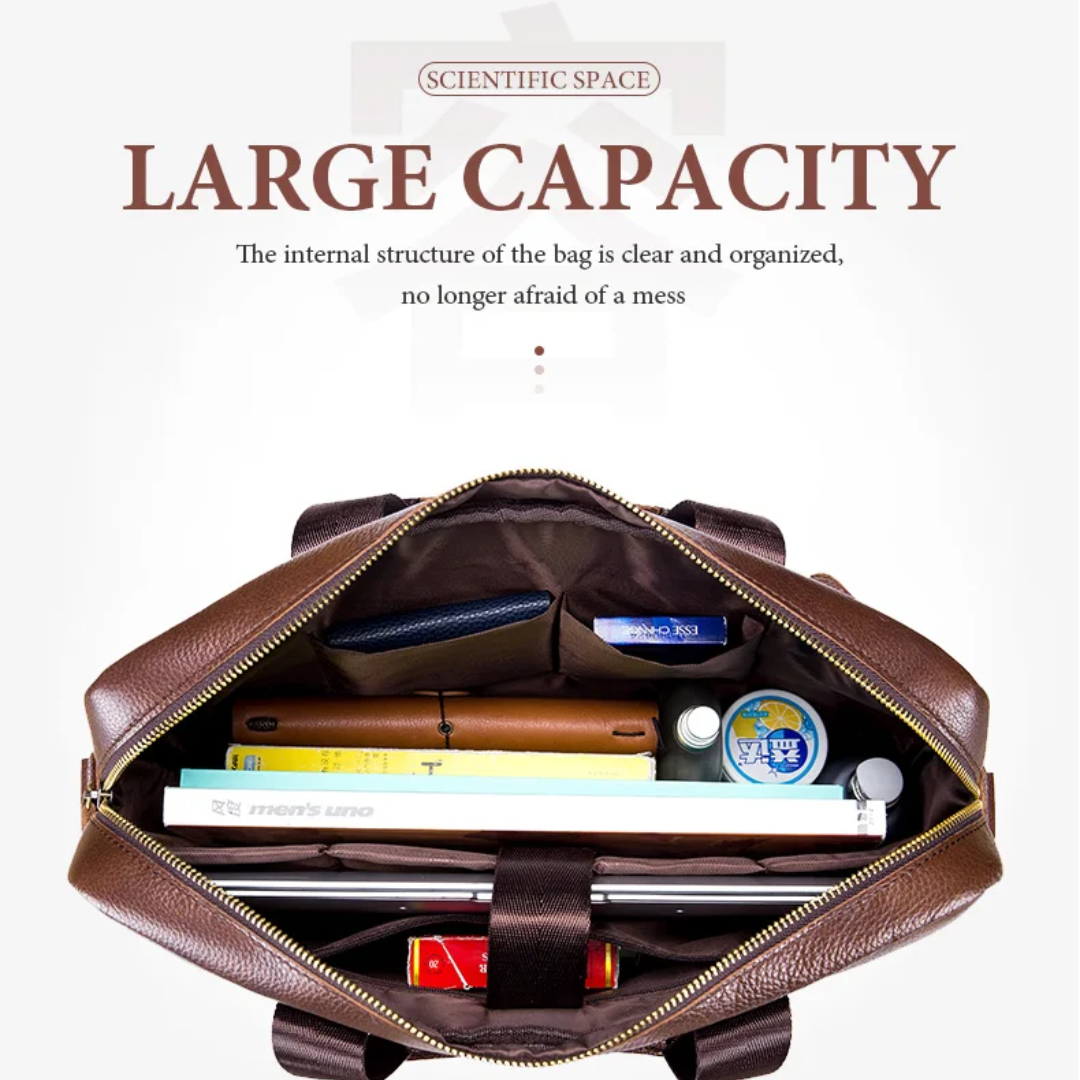 Hudson | Executive Leather Brief