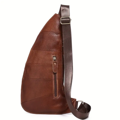 Malric | Lightweight Leather Sling Bag for Hands-Free Convenience