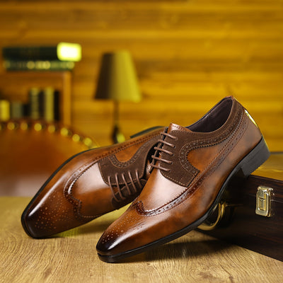 Luciano | Stylish Italian Footwear | Orthopedic Leather Shoes for Timeless Comfort