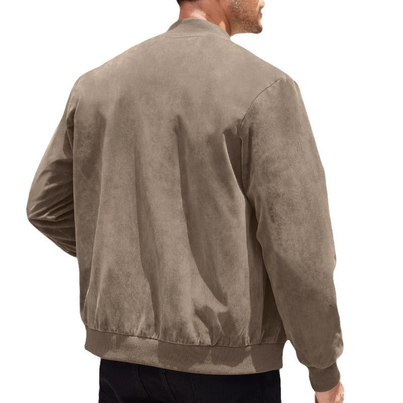 Aero | Sandstone Suede Jacket