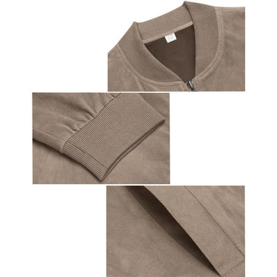 Aero | Sandstone Suede Jacket
