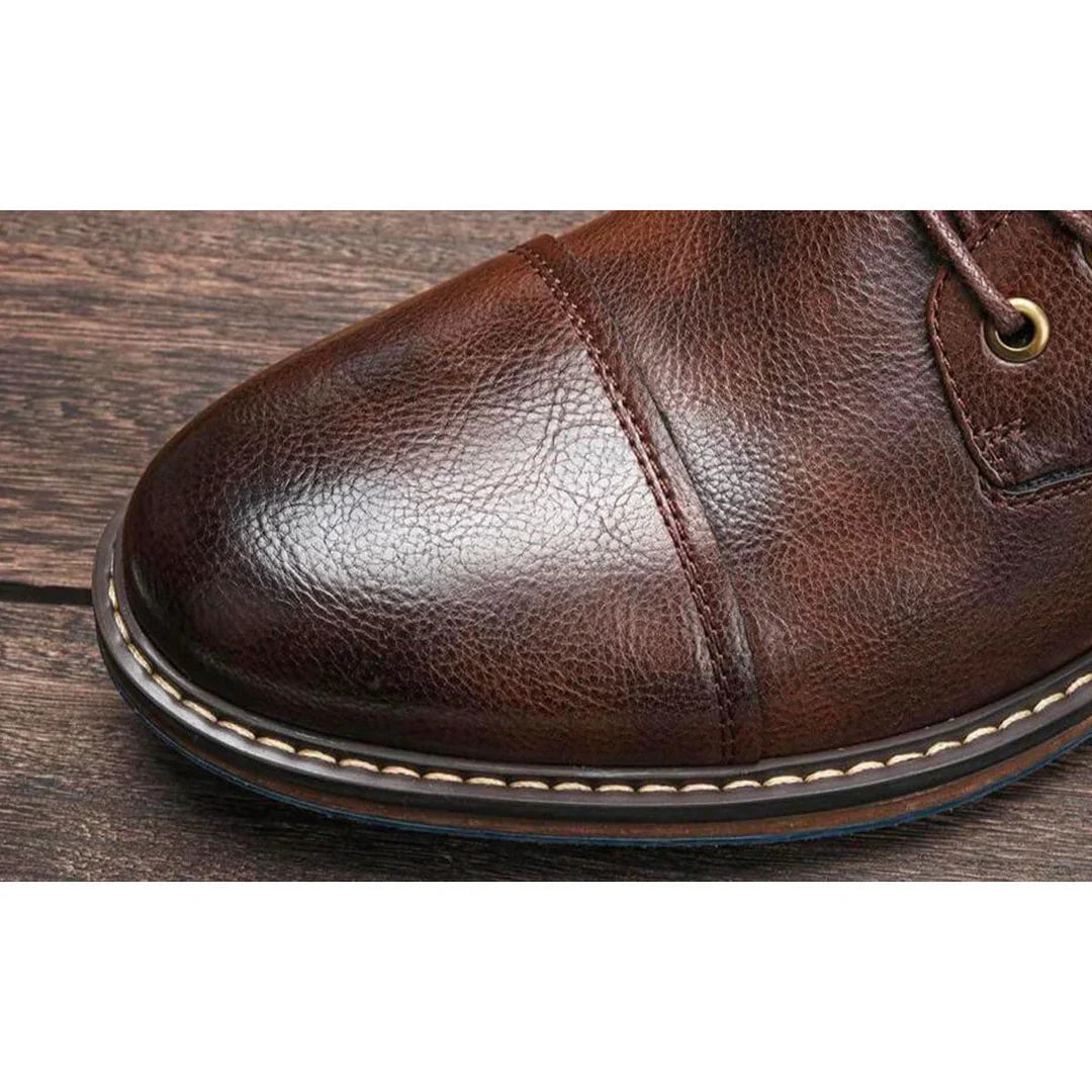 Dawson™ | Leather Oxford Boots | Handcrafted Shoes
