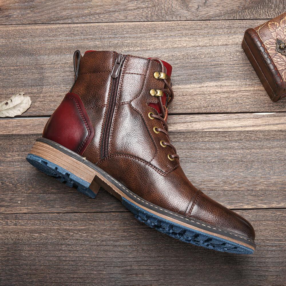 Dawson™ | Leather Oxford Boots | Handcrafted Shoes