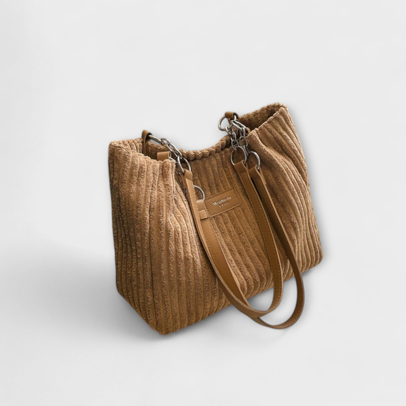 Selene - Plush Corduroy Shoulder Bag