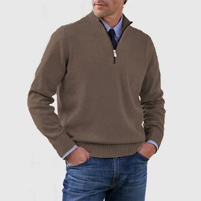 Preston | Classic Zip Collar Sweater