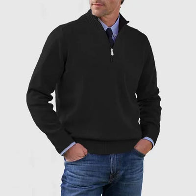 Preston | Classic Zip Collar Sweater