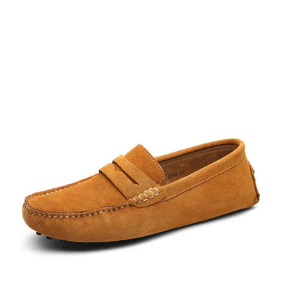 Relaxed Suede Slip-On Shoes