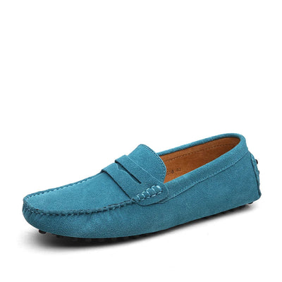 Relaxed Suede Slip-On Shoes