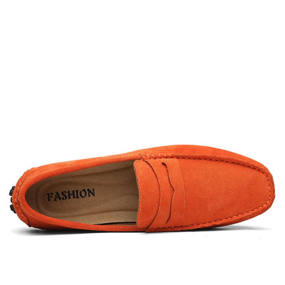Relaxed Suede Slip-On Shoes