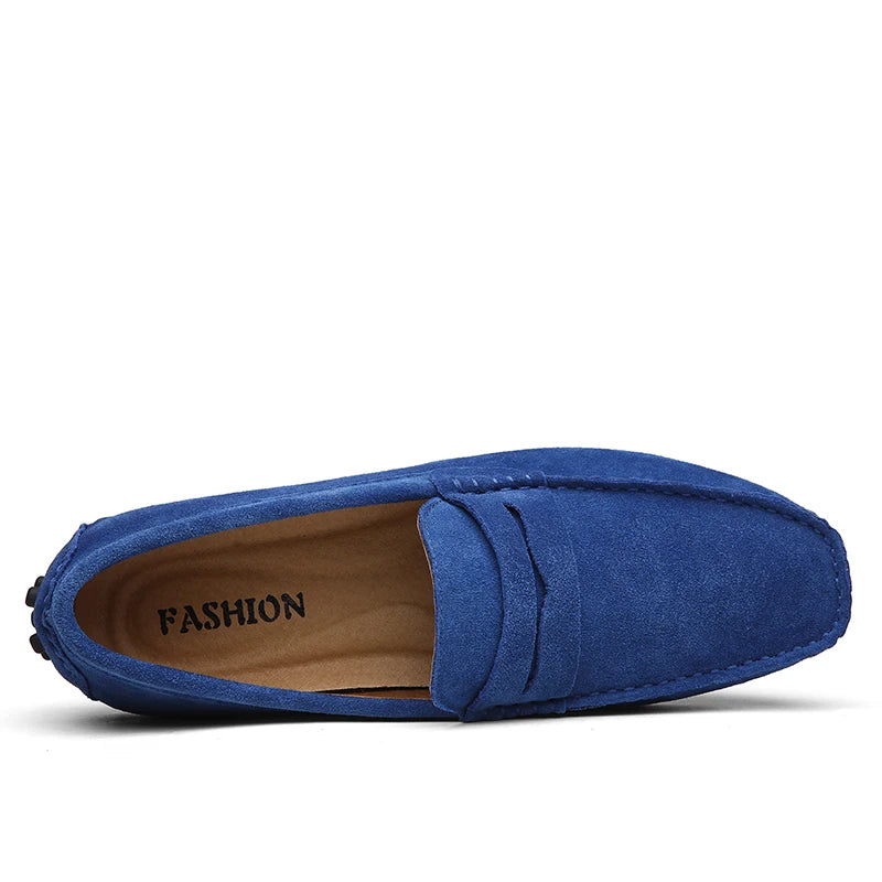 Relaxed Suede Slip-On Shoes
