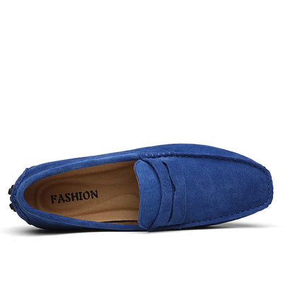 Relaxed Suede Slip-On Shoes
