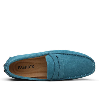 Relaxed Suede Slip-On Shoes