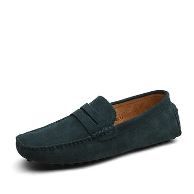 Relaxed Suede Slip-On Shoes