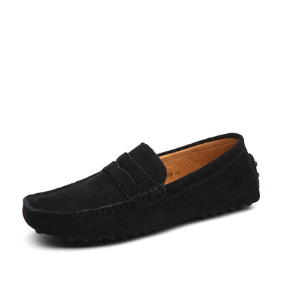 Relaxed Suede Slip-On Shoes