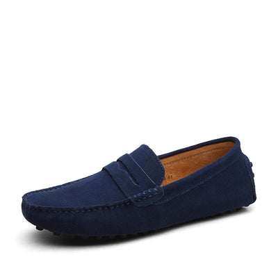 Relaxed Suede Slip-On Shoes