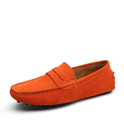 Relaxed Suede Slip-On Shoes