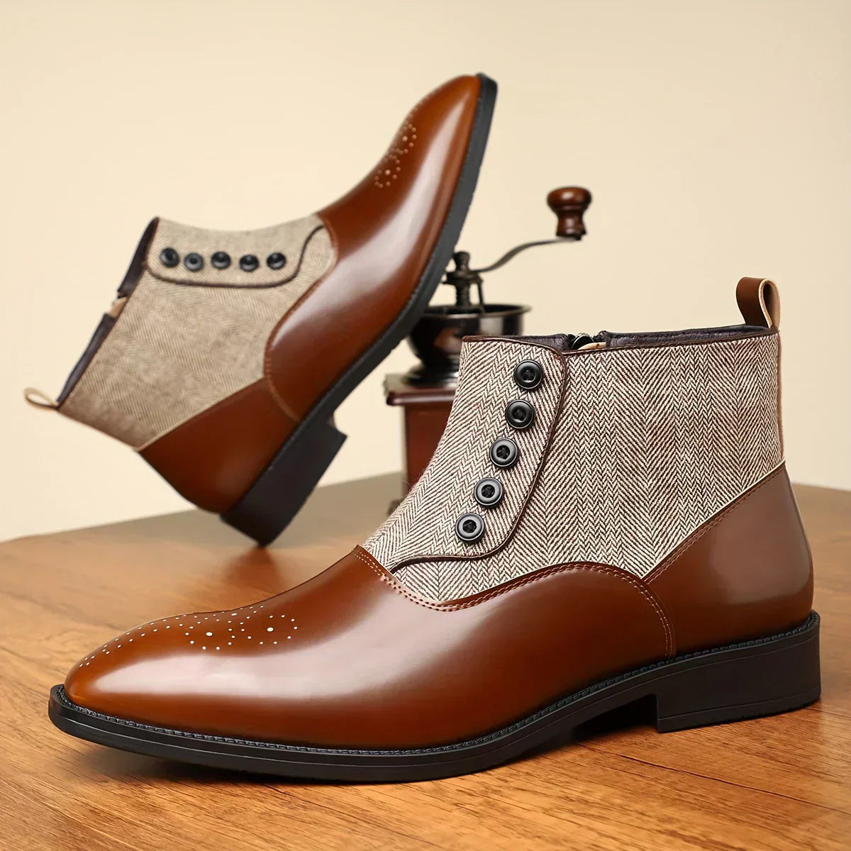 Wentworth Chelsea Boots by Gerald | Orthopedic Leather Shoes for Timeless Comfort