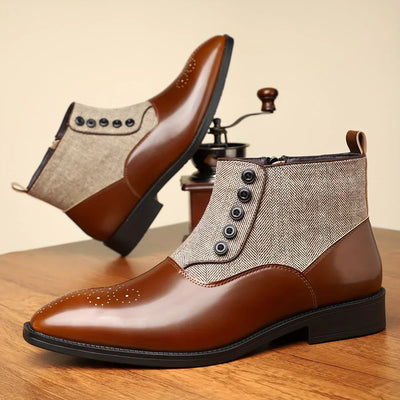 Wentworth Chelsea Boots by Gerald | Orthopedic Leather Shoes for Timeless Comfort