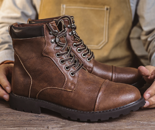 Colton™ | High-Quality Men's Boots | Orthopedic Leather Shoes for Timeless Comfort