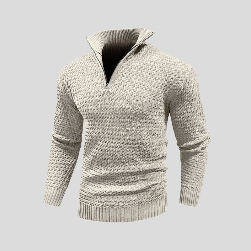 Calvin | Ridge Knit Pullover