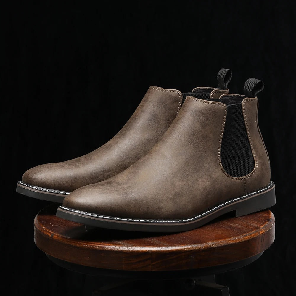 Ridgeway Classic Chelsea Boots | Orthopedic Leather Shoes for Timeless Comfort