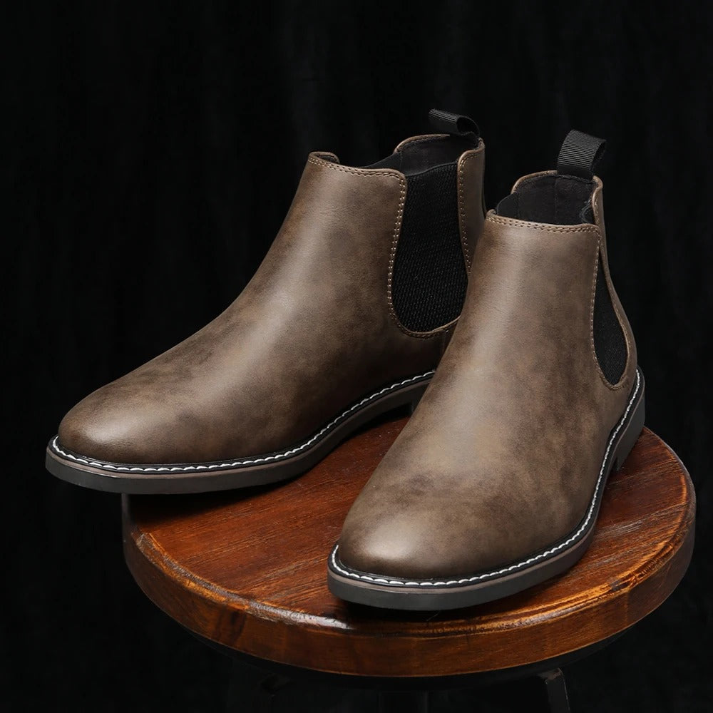 Ridgeway Classic Chelsea Boots | Orthopedic Leather Shoes for Timeless Comfort