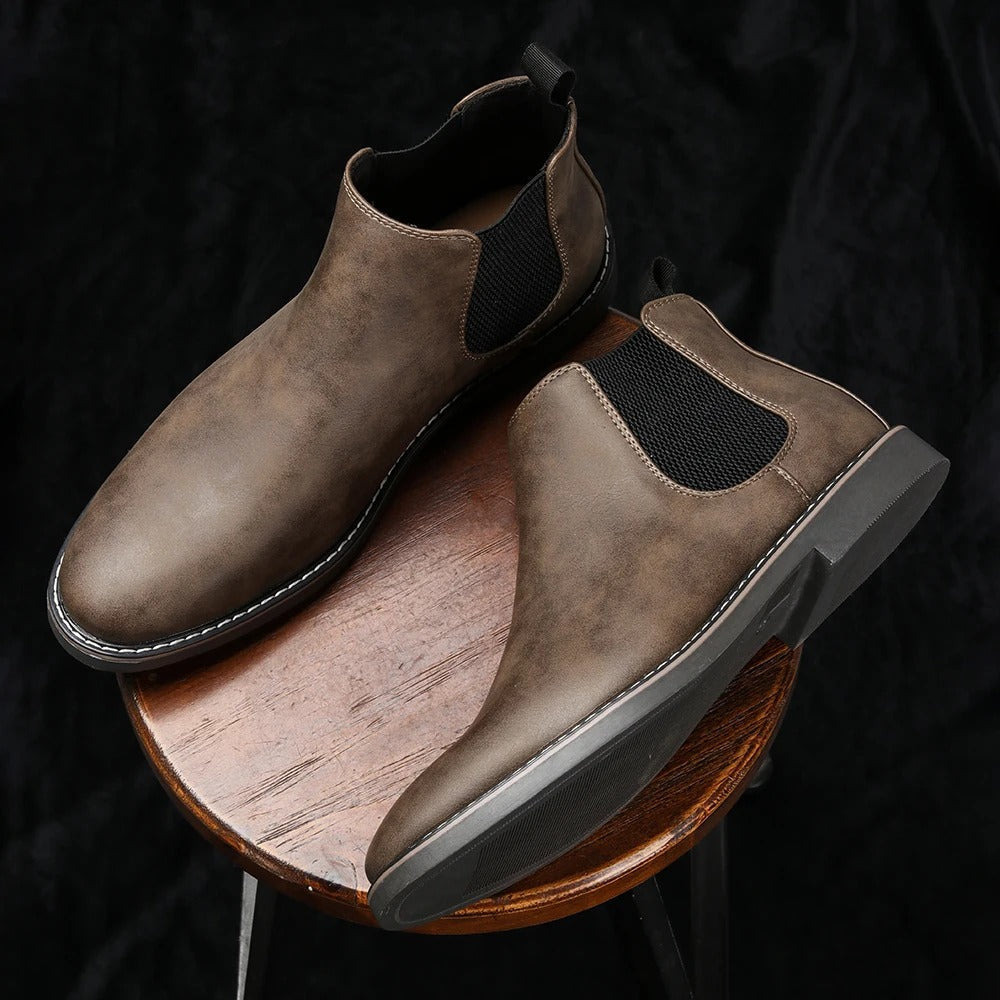 Ridgeway Classic Chelsea Boots | Orthopedic Leather Shoes for Timeless Comfort
