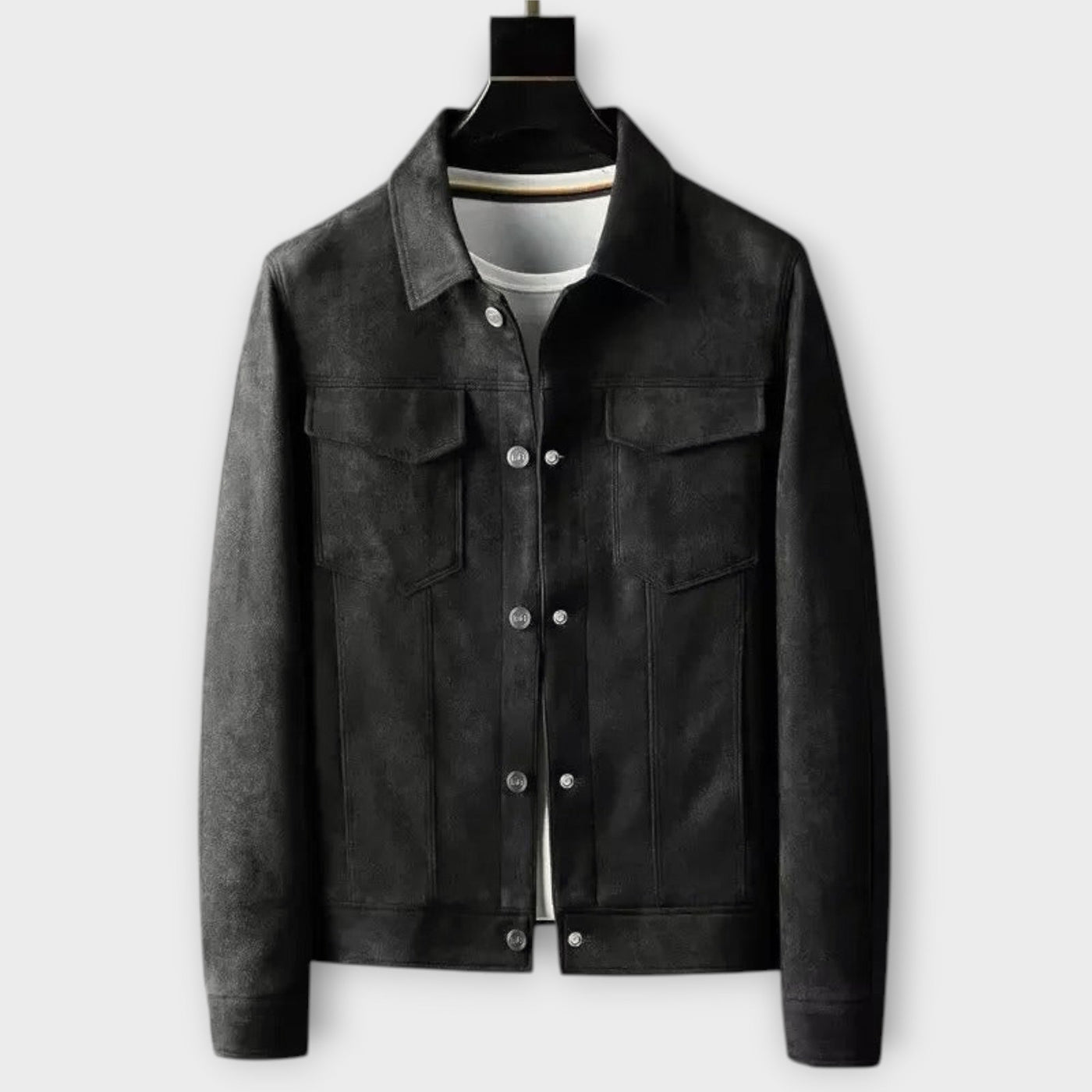 Finn | Sandstone Suede Jacket