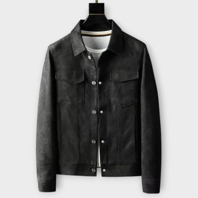 Finn | Sandstone Suede Jacket