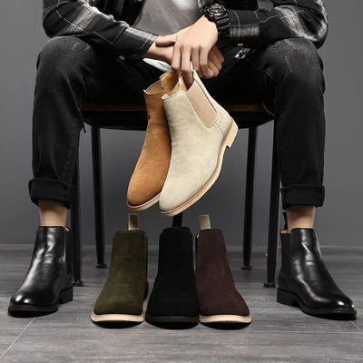 Bradley | Suede Chelsea Boots | Handcrafted Shoes