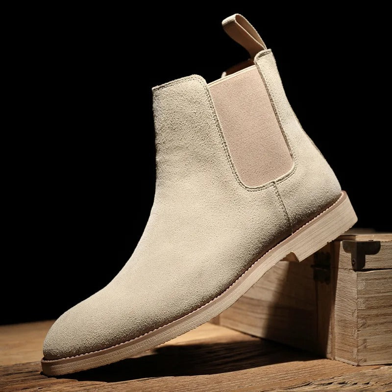 Bradley | Suede Chelsea Boots | Handcrafted Shoes