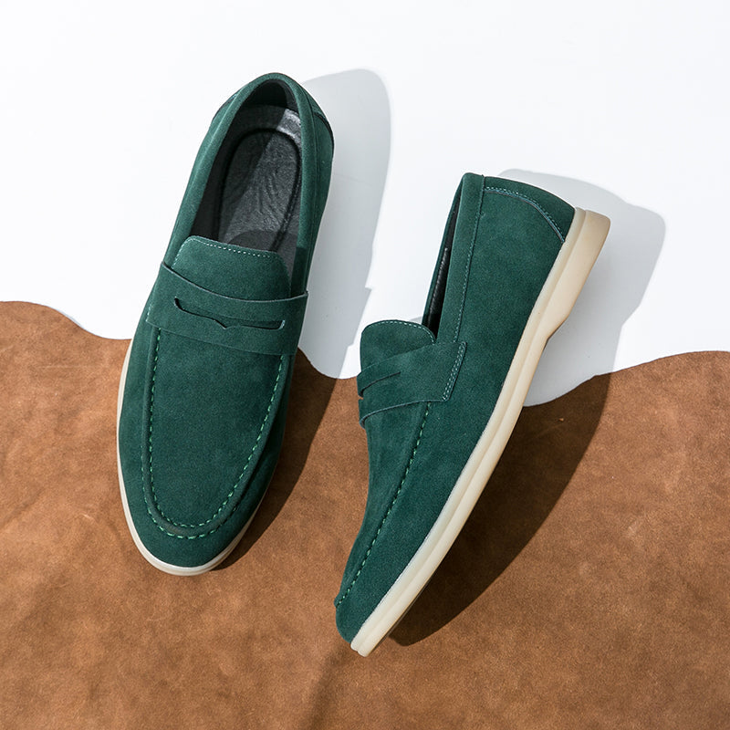 Simon | Heritage Suede Loafers