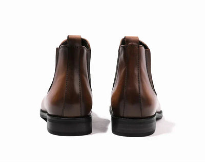 Blake™ | Refined Leather Chelsea Boots | Handcrafted Shoes